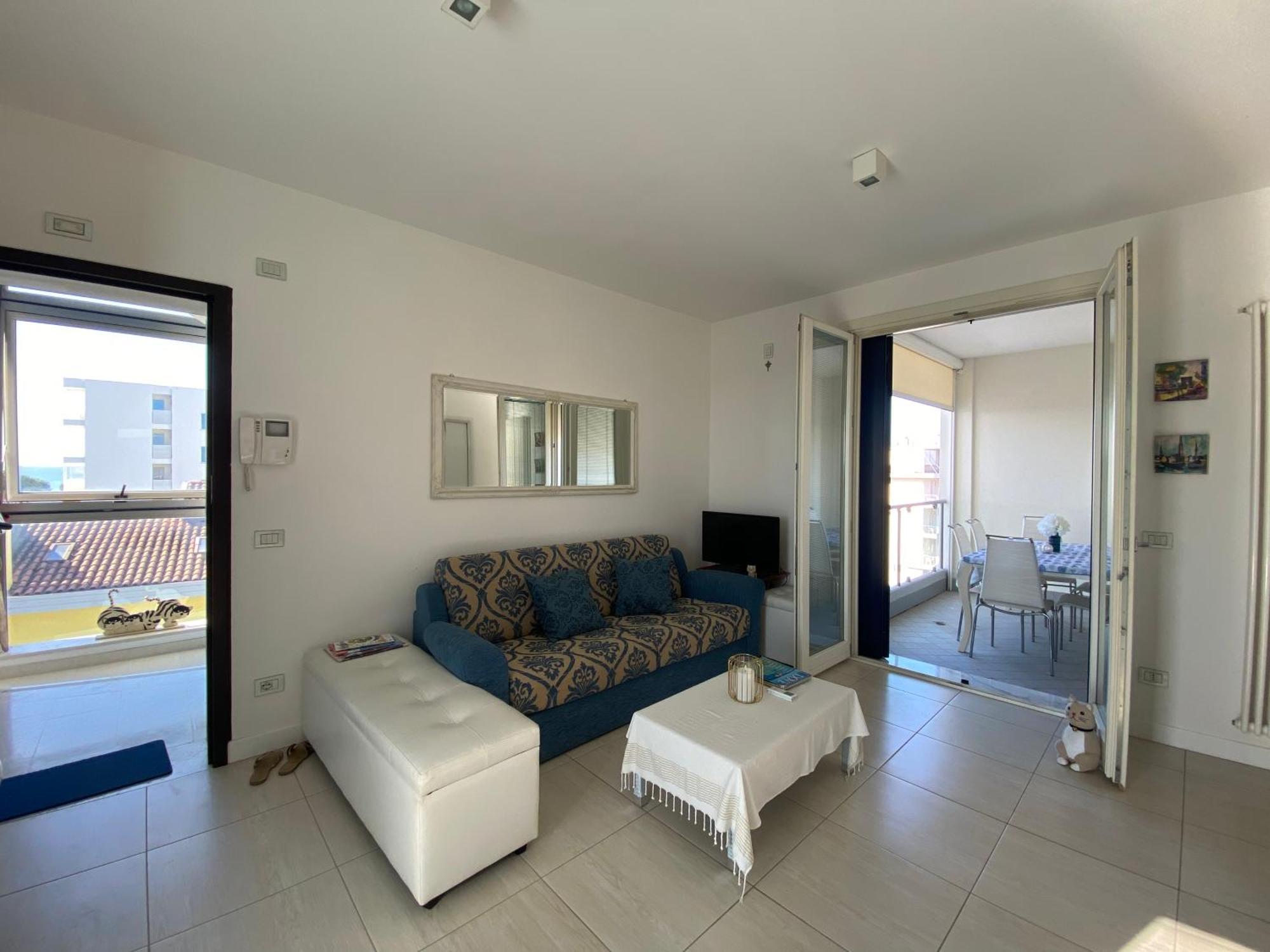 Apartment Attico Onda Blu Vista Mare - Acqua - A 150mt Dalla
