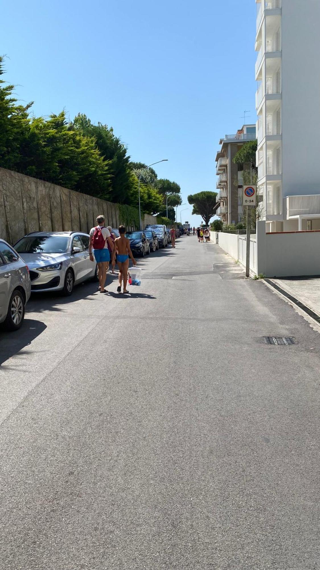 Attico Onda Blu Vista Mare - Acqua - A 150mt Dalla Apartment Lido di Jesolo